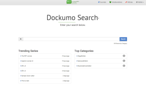 Landing page @ Dockumo.